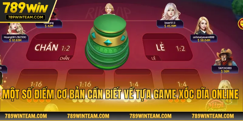 Một số điểm cơ bản cần biết về tựa game xóc đĩa online