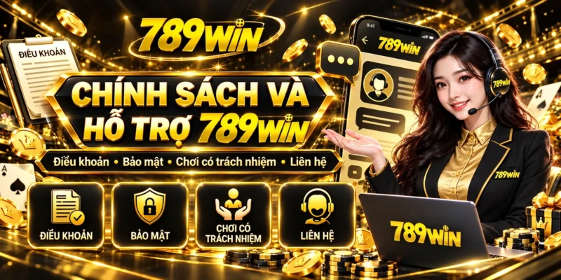 Điều khoản, chính sách và hỗ trợ 789WIN